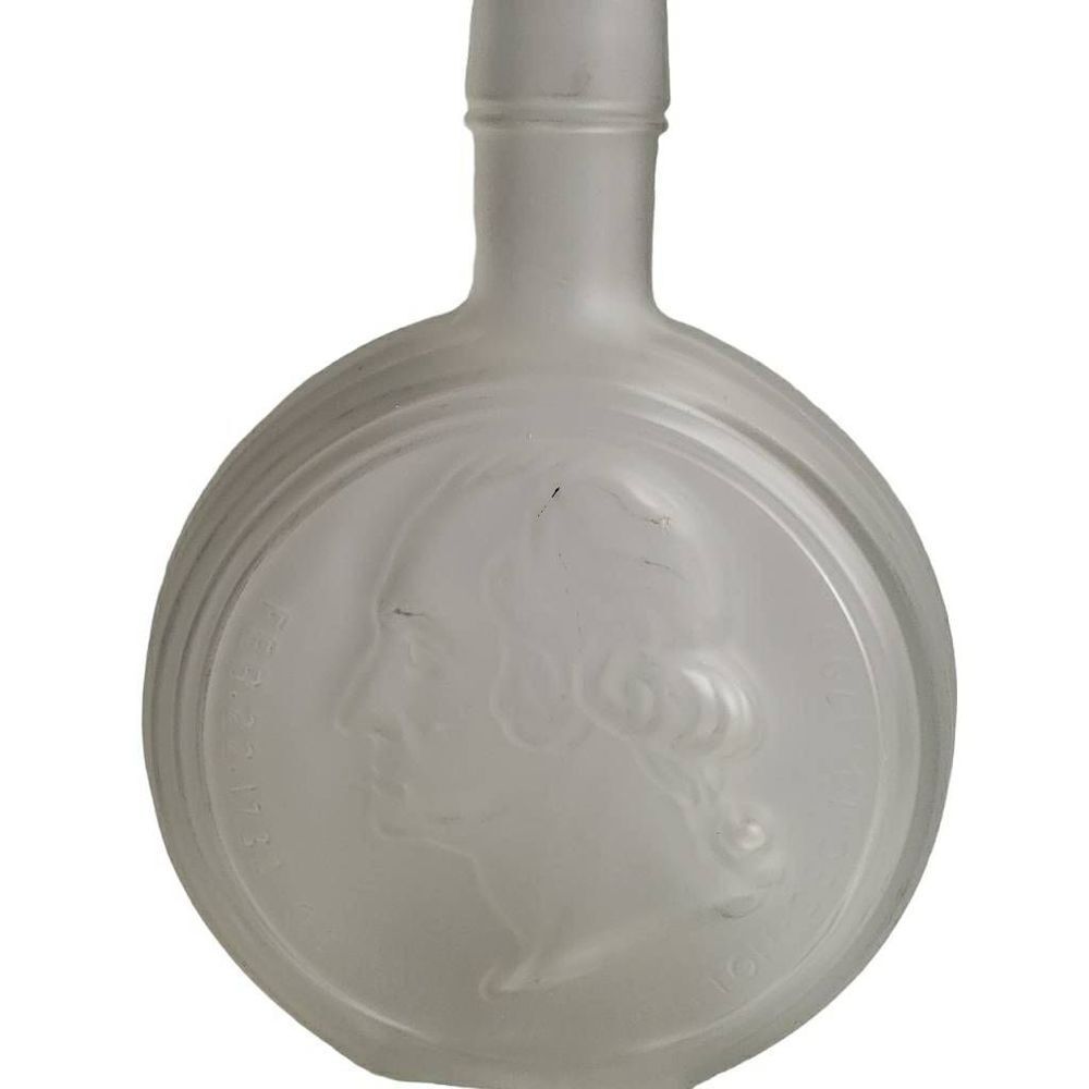 ‎Vintage Primitive George Washington Clear Bottle